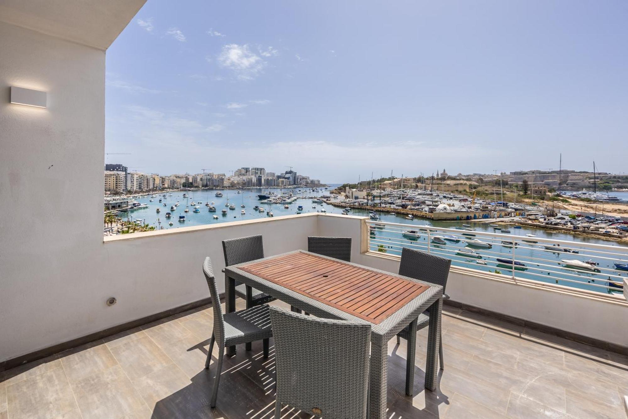 New Duplex Penthouse W Breathtaking Views By Sf Homes Gzira Luaran gambar